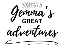 Load image into Gallery viewer, Personalised Badge Display Banner Pennant Design 1