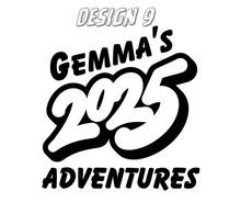 Load image into Gallery viewer, Personalised Badge Display Banner Pennant Design 9