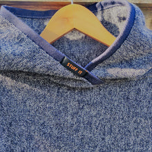 Load image into Gallery viewer, Limited Edition Blue Marl Hooded Towelling Changing Robe