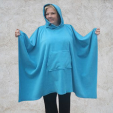 Load image into Gallery viewer, Personalised Hooded Blanket Scout Guide Camp Blanket Poncho