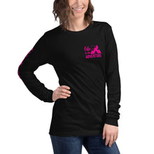 Load image into Gallery viewer, Life is an Adventure Unisex Long Sleeve Tee