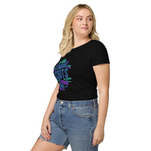 Load image into Gallery viewer, Women’s Scout Wordcloud organic t-shirt