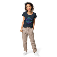 Load image into Gallery viewer, Women’s Scout Wordcloud organic t-shirt