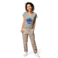 Load image into Gallery viewer, Women’s Scout Wordcloud organic t-shirt