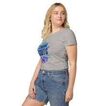 Load image into Gallery viewer, Women’s Scout Wordcloud organic t-shirt