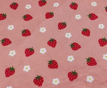 Load image into Gallery viewer, Limited Edition Pink Strawberries Hooded Blanket
