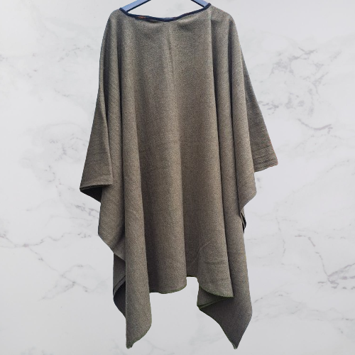 Traditional Army Surplus Wool Camp Blanket Poncho