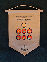 Load image into Gallery viewer, Personalised Badge Display Banner Pennant
