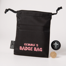 Load image into Gallery viewer, Personalised Small Drawstring Bag made from Recycled Plastic Botttles
