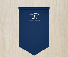 Load image into Gallery viewer, Personalised Ballet Dance Badge Display Banner Pennant
