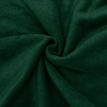 Load image into Gallery viewer, Green Fleece Hooded Blanket Poncho Scout Guide Camp Blanket Poncho
