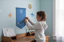 Load image into Gallery viewer, Personalised Swimming Badge Display Banner Pennant
