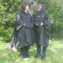 Load image into Gallery viewer, Black Waterproof Changing Robe
