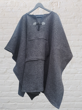 Load image into Gallery viewer, 100% Wool Traditional Scout Guide Poncho Blanket
