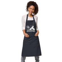 Load image into Gallery viewer, Life is an Adventure Organic Cotton Apron
