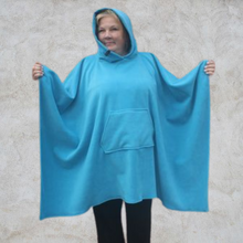 Load image into Gallery viewer, Personalised Hooded Blanket Scout Guide Camp Blanket Poncho
