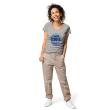 Load image into Gallery viewer, Women’s Scout Wordcloud organic t-shirt
