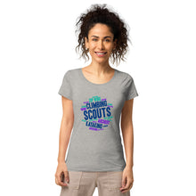 Load image into Gallery viewer, Women’s Scout Wordcloud organic t-shirt
